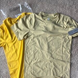 Yellow and Beige T-Shirts